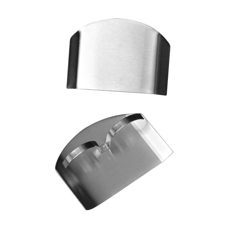 2 uds. Protector de dedos de acero inoxidable