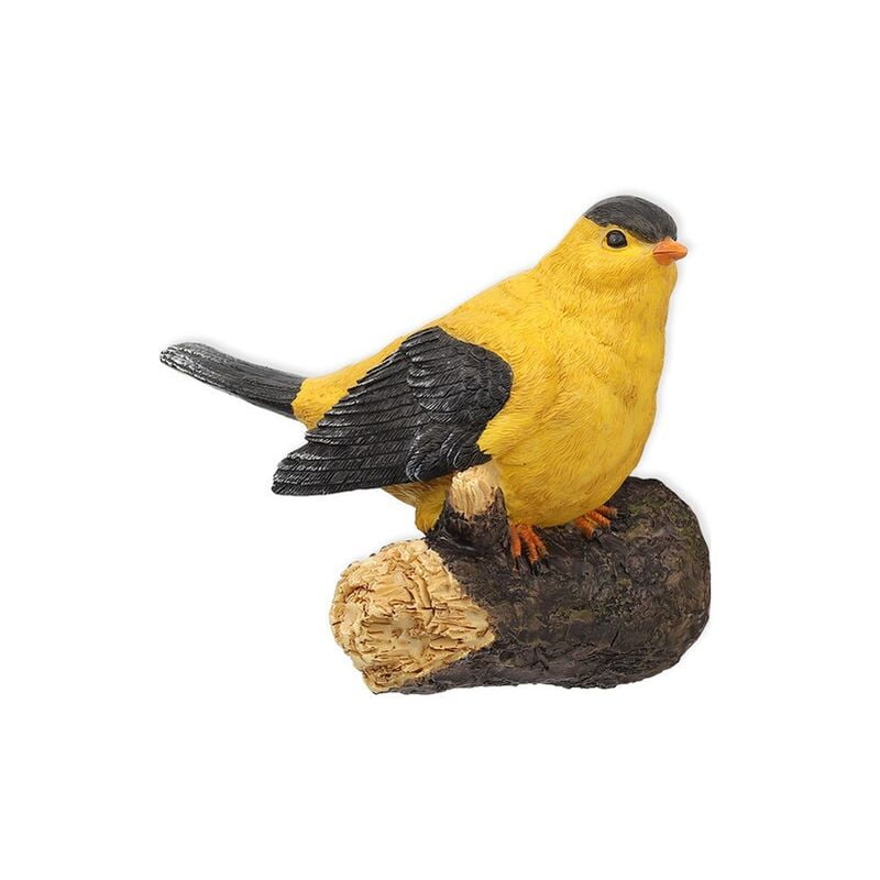 Adornos de jardín Adornos de aves de simulación (pájaro amarillo) barato