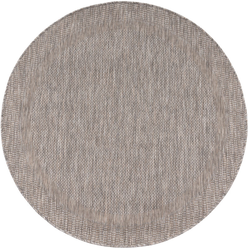 Alfombra Interior y Exterior Redonda Balcon Terraza Cocina Geometrico Moderna Naturaleza