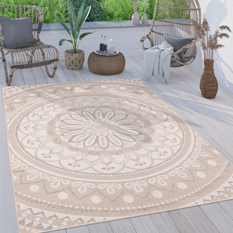 Alfombra Salon De Habitacion Cocina Exterior Terraza Jardin Oriental Marroqui 80x250 cm