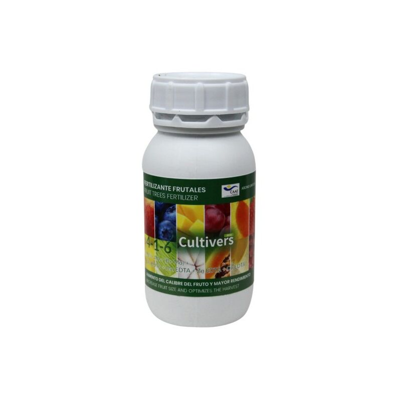 CULTIVERS Fertilizante Frutales Ecológico 250 ml. Abono Líquido Intensifica el Sabor y Aumenta el tamaño. 100% Orgánico barato