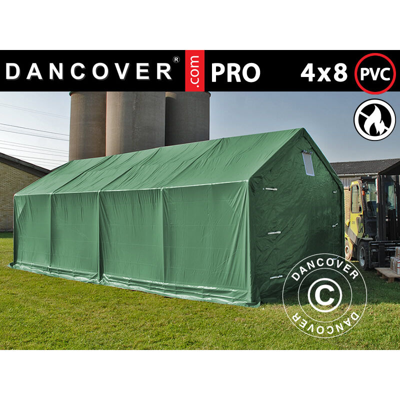 Carpa grande de almacén pro 4x8x2x3