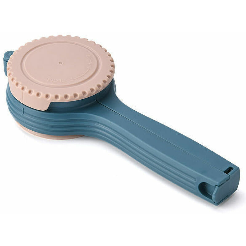 Clip para bolsa de alimentos Clip de sellado para almacenamiento de alimentos con tapa giratoria extraíble Clip para bolsa de bocadillos de avena