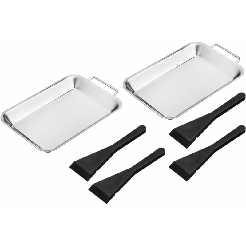 HI - Juego de sartenes para barbacoa 6 piezas acero inoxidable barato