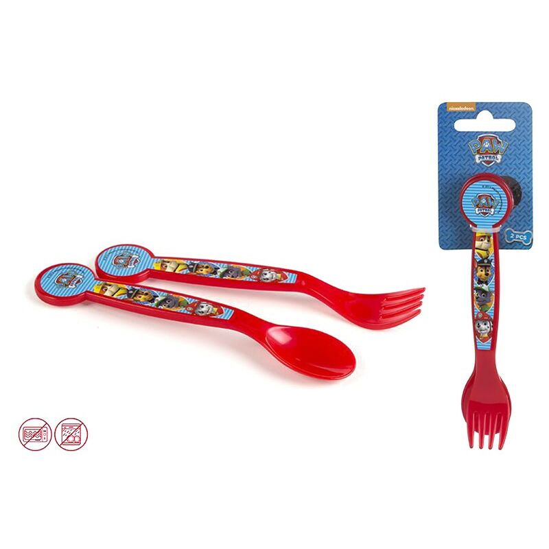 Home Line - Set de 2 cubiertos de Plástico