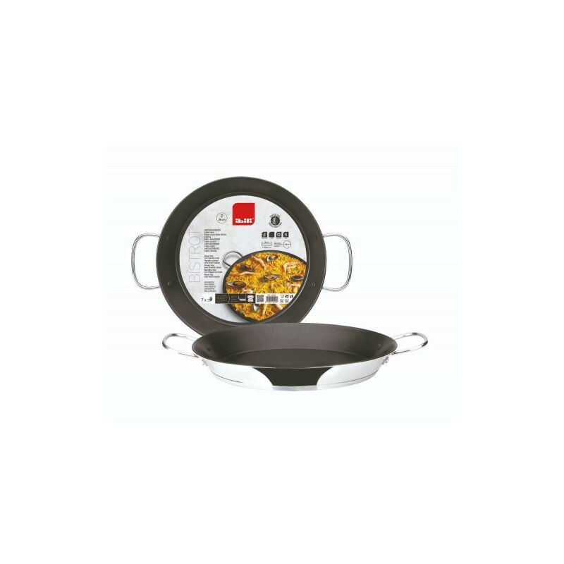 Ibili - paellera inox bistrot 28 cms. barato