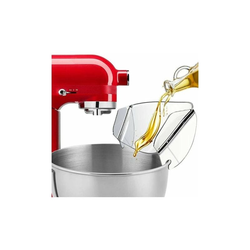 Modou - hiadzs 2 uds. Tazón de verter de metal universal Tazón de mezcla de acero inoxidable Salida de agua universal Pared a prueba de aceite. dopa barato