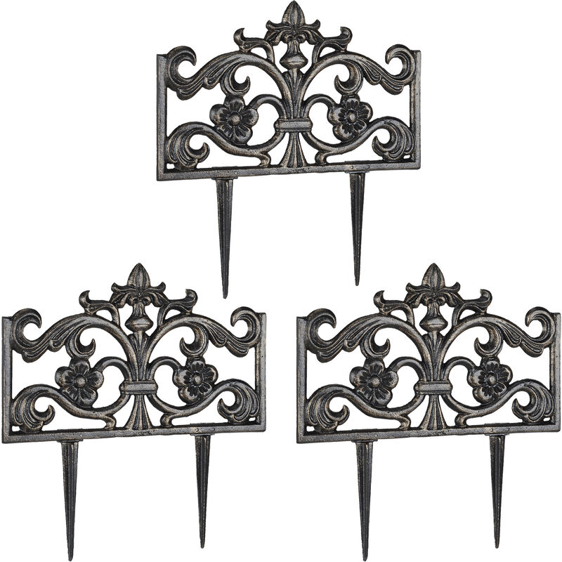 Pack de 3 Rejas Jardín Decorativas