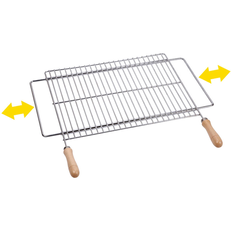 Parrilla extensible inox barato