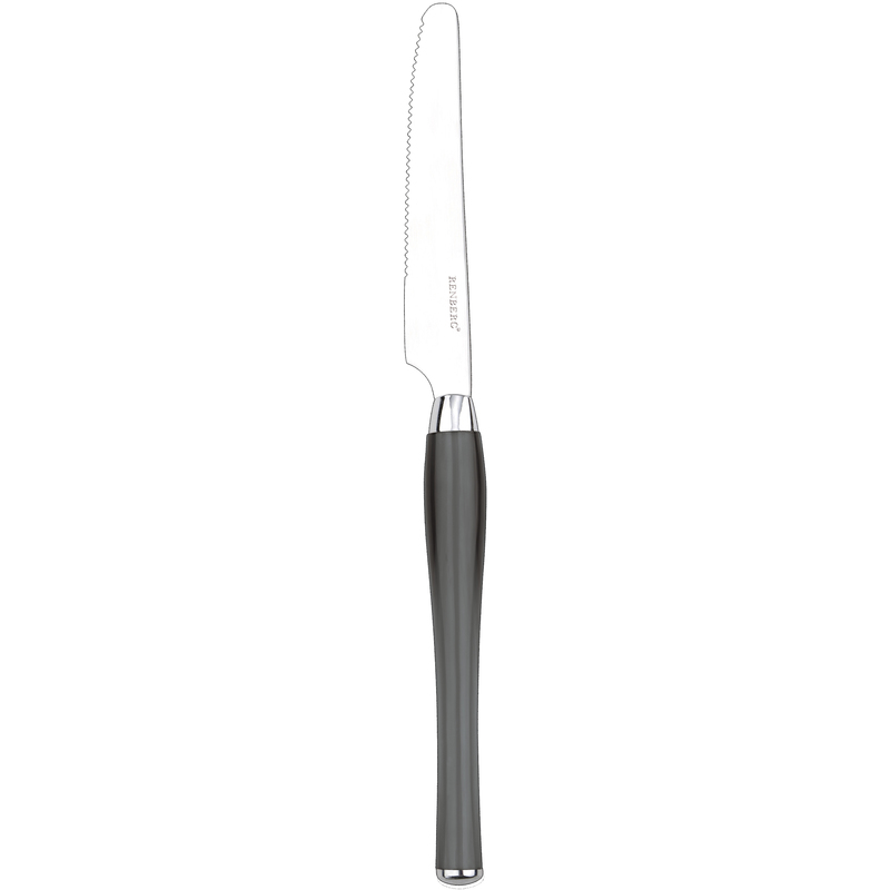 Renberg - cuchillo acero inoxidable - gris barato