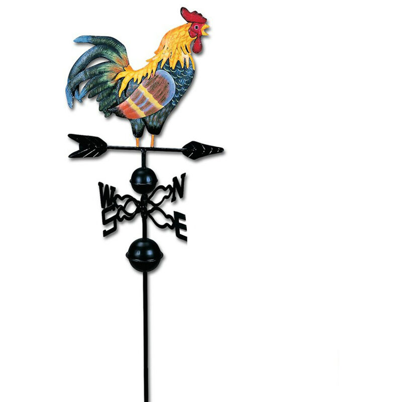 Veleta de Metal con forma de gallo